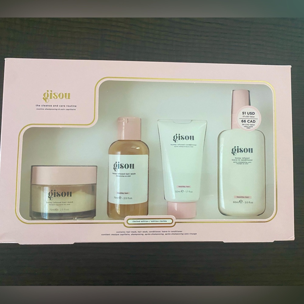 Gisou hair set sealed in box nwt